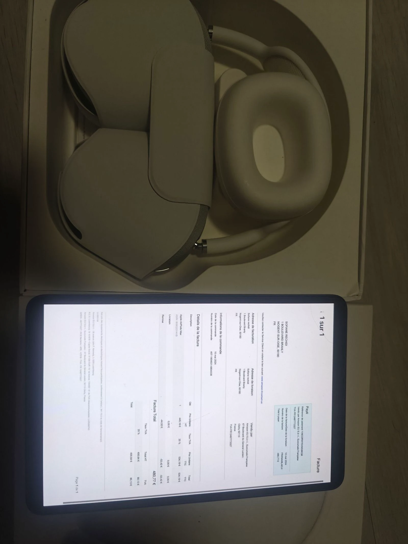 Airpod max neuve